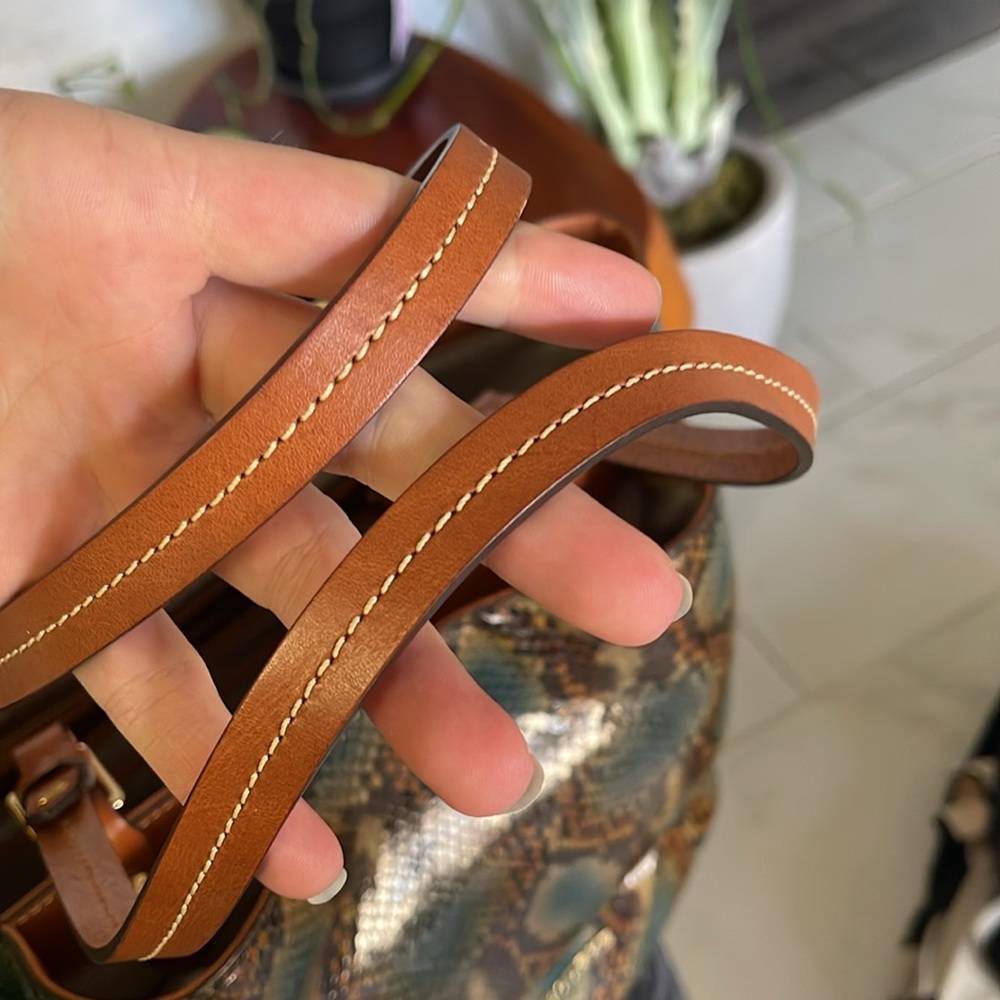 Dooney and Bourke Python Flynn Tote - Picture 13 of 13